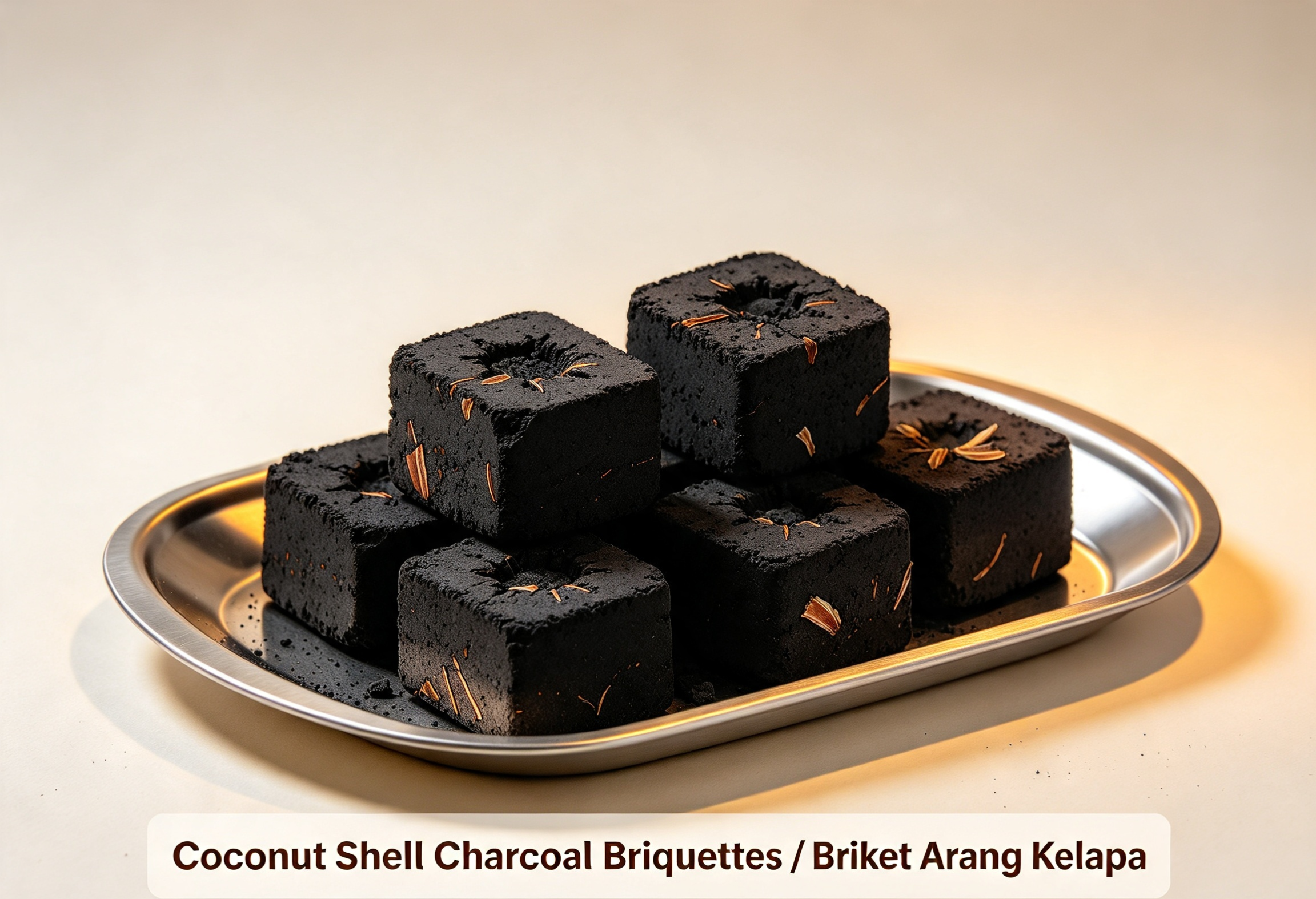 Coconut Shell Charcoal Briquettes